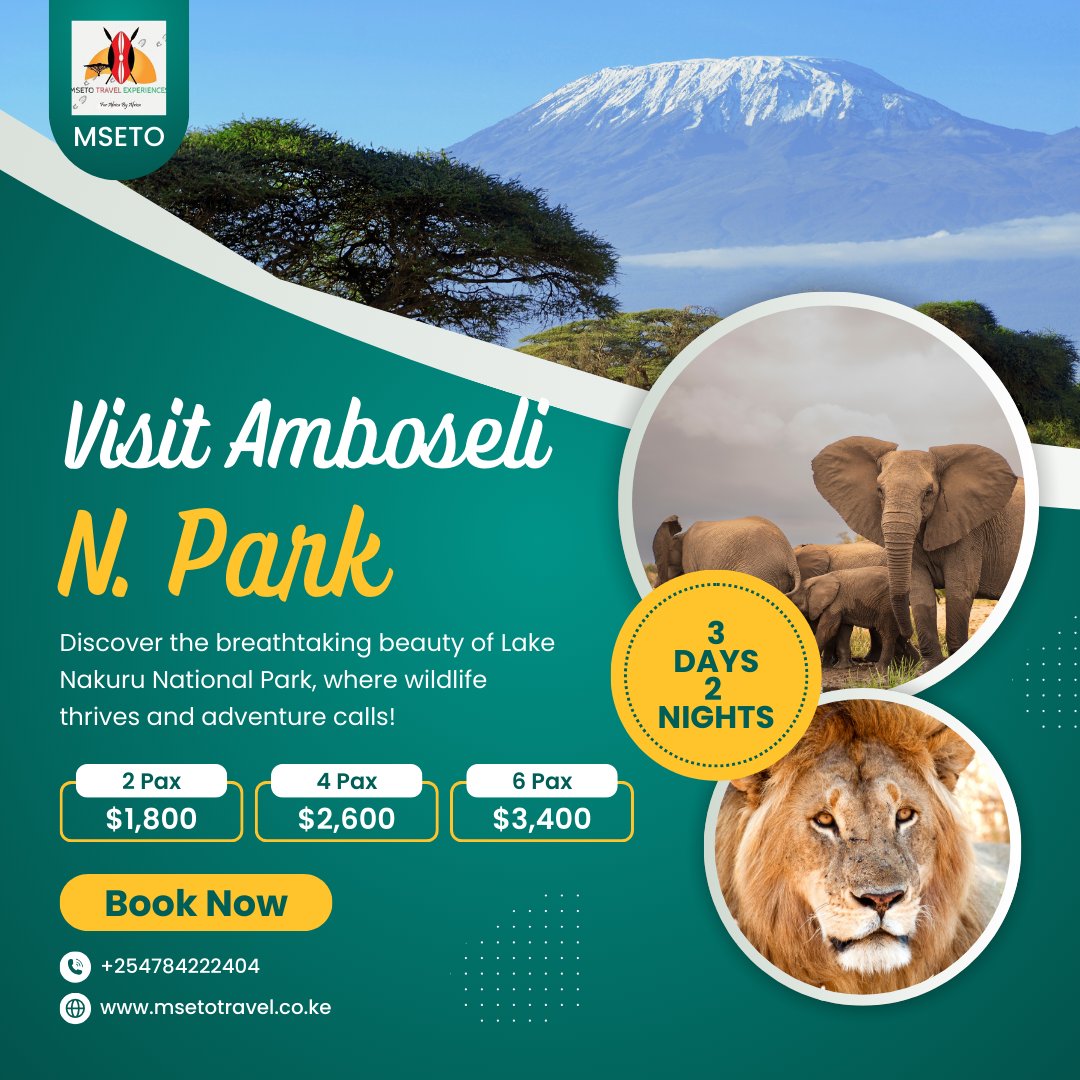 Visit Amboseli N. Park